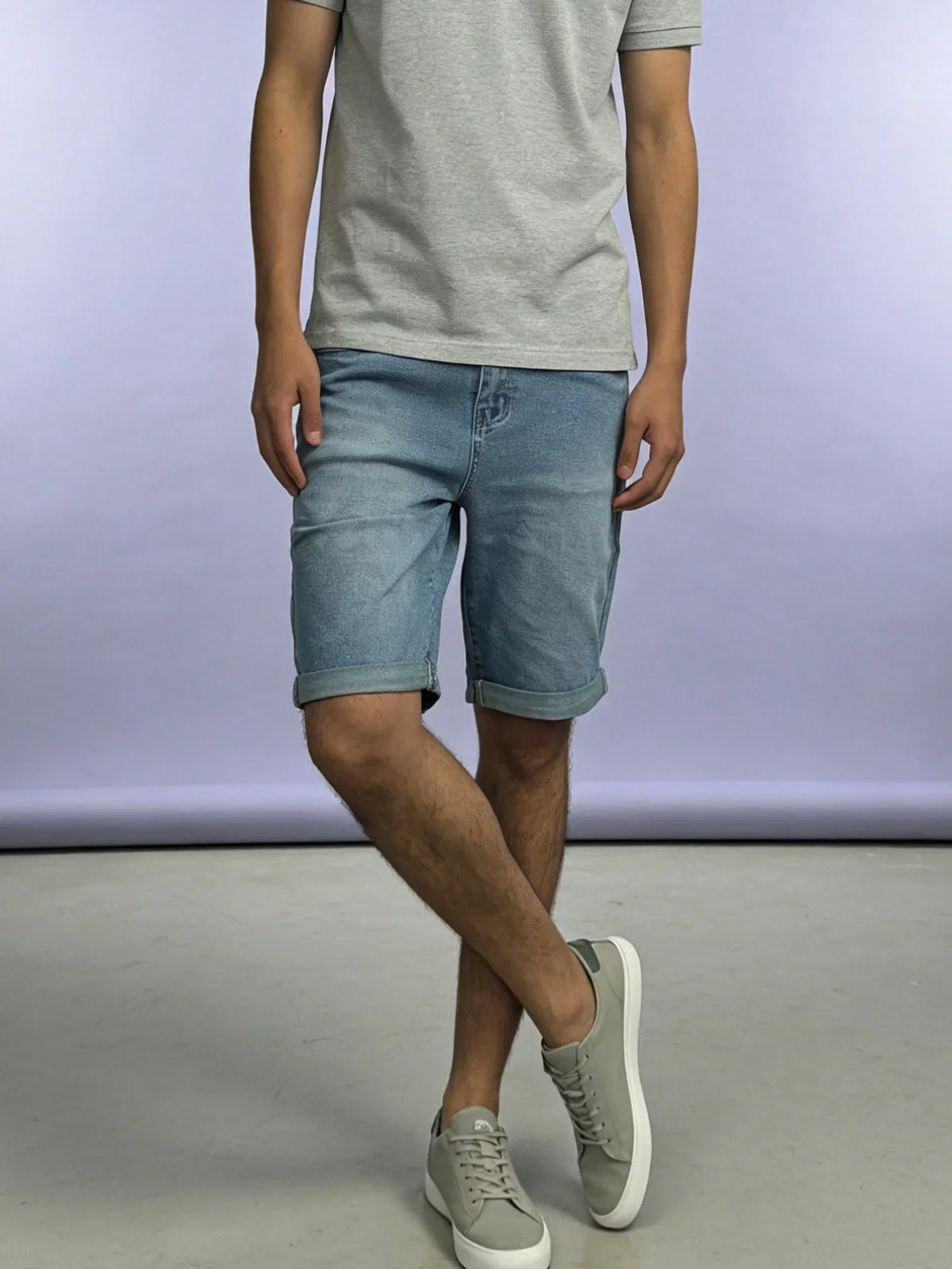 Pantalones Cortos Vaqueros Slim Luca