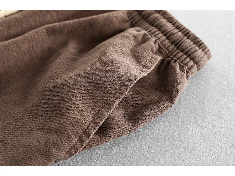 Pantalones Cortos de Lino Logan