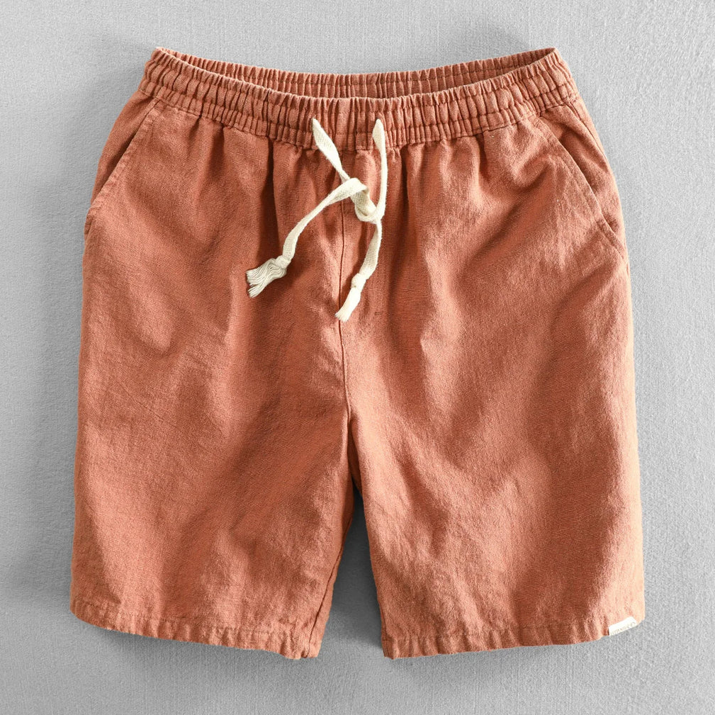 Pantalones Cortos de Lino Logan