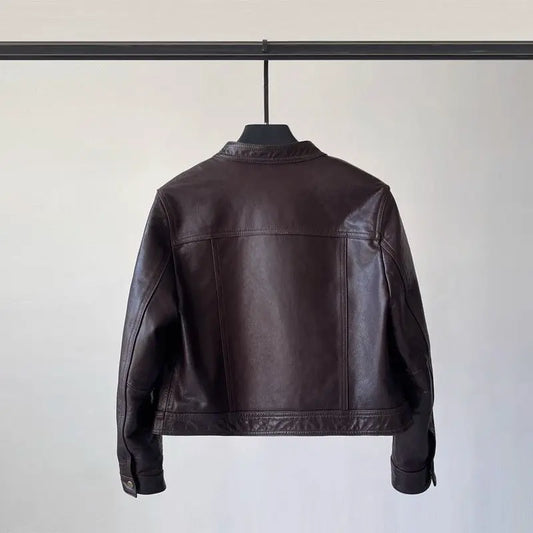 Chaqueta de Cuero Aurélie