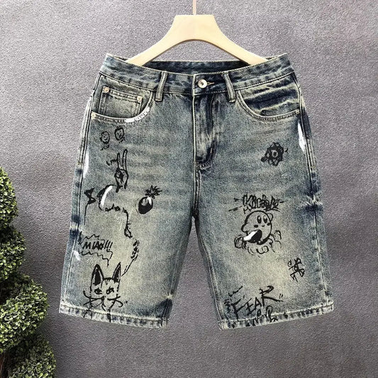 Pantalones Cortos Vaqueros Rogue Cartoon