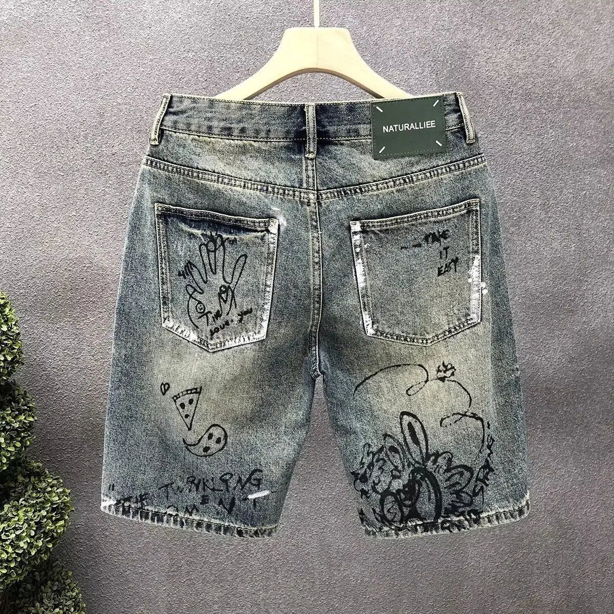 Pantalones Cortos Vaqueros Rogue Cartoon
