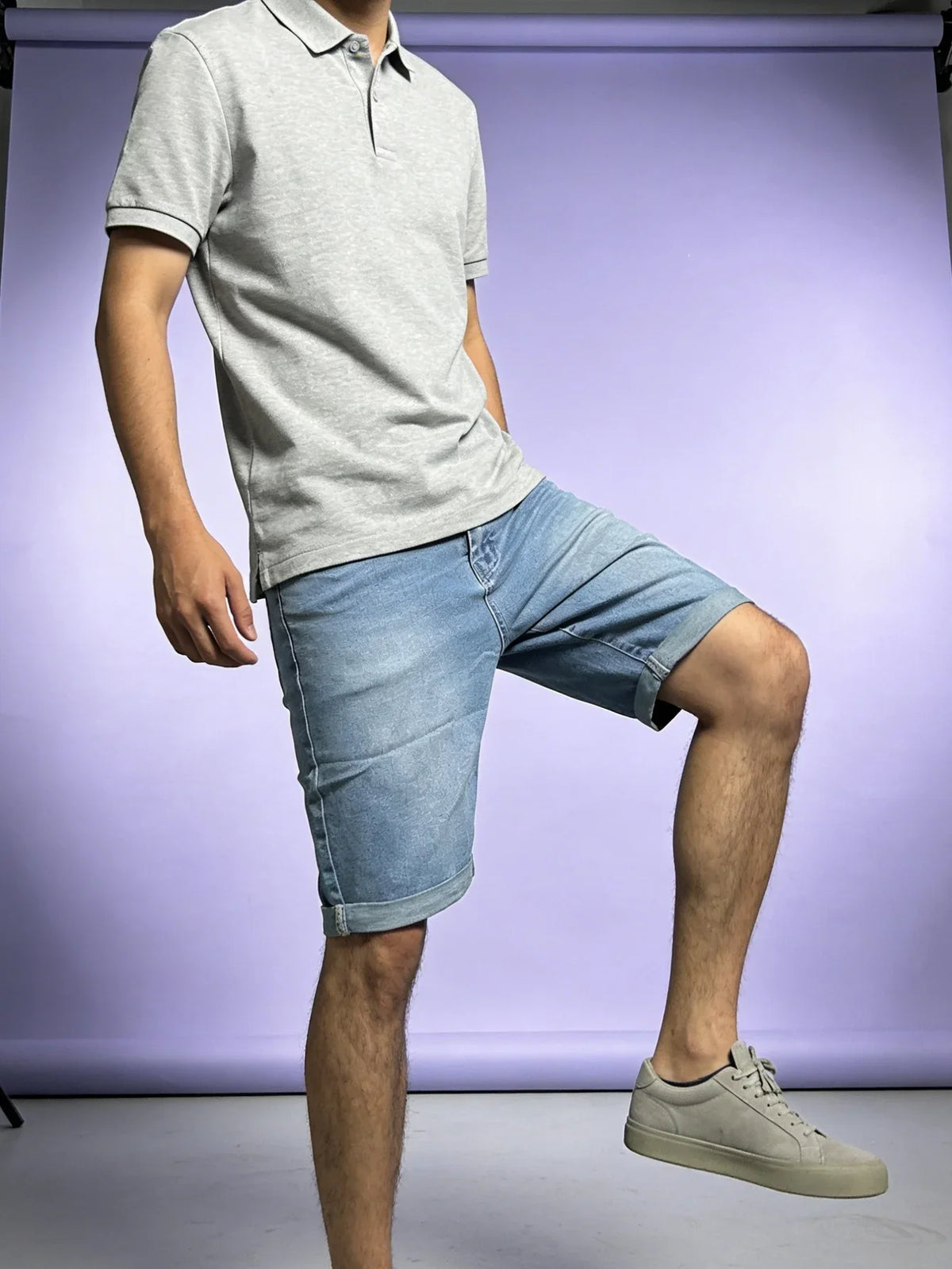 Pantalones Cortos Vaqueros Slim Luca