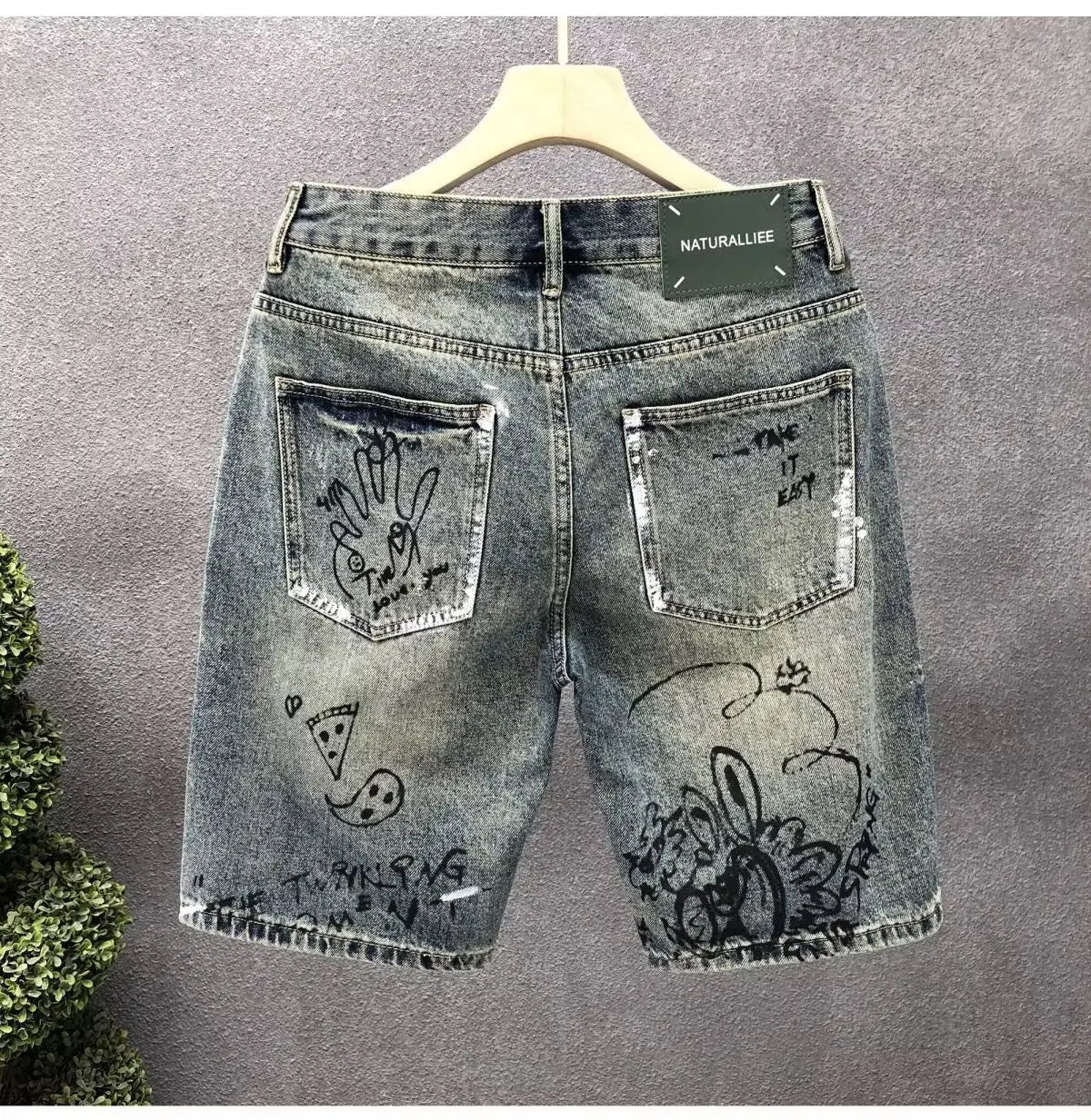 Pantalones Cortos Vaqueros Rogue Cartoon