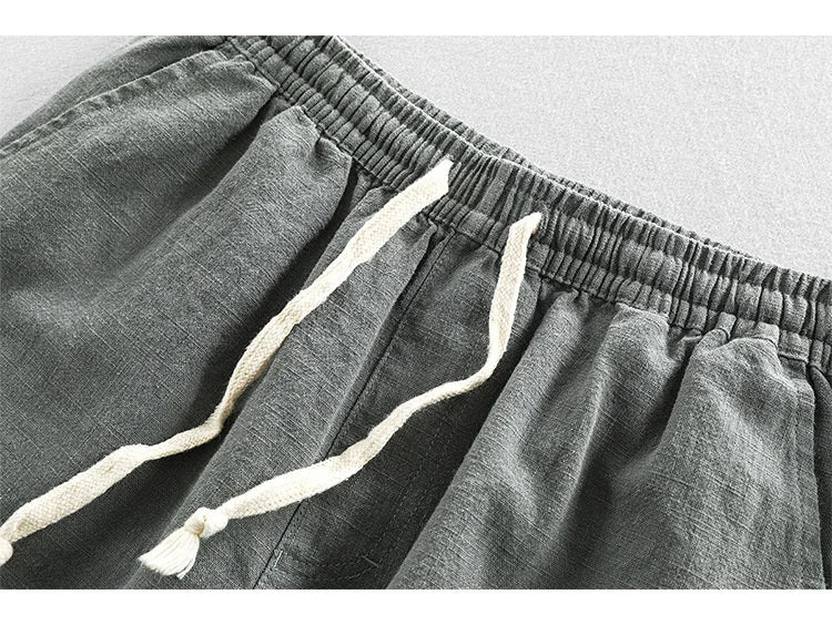 Pantalones Cortos de Lino Logan