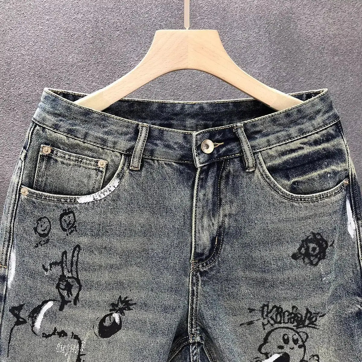 Pantalones Cortos Vaqueros Rogue Cartoon